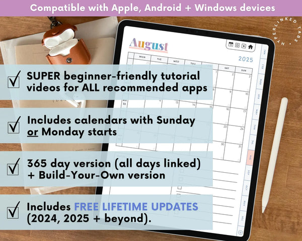 ADHD Digital Planner - ThinkClearTools